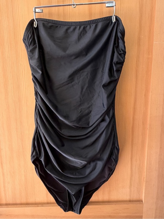 J. Crew Other - J. Crew Black Ruched One-Piece Swimsuit Size 12